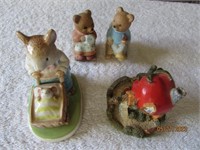 4 Napcoware Meadow Mouse Nagunya Tomato Casted