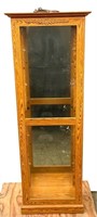 Display Case with Side Glass Doors
