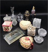 Trinket Boxes and Perfume Bottles