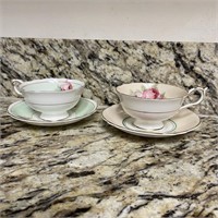 Pair of Paragon Bone China Tea Cups