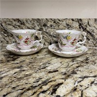 Pair of Bone China Tea Cups from Canada