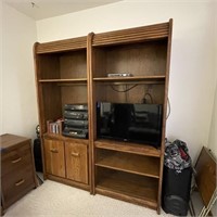 Pair of Bookcases No Contents