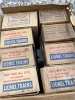 Large Lot Vintage Lionel Train Switches Some in