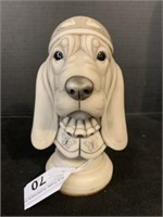 CRUSHED MARBLE SHAKESPEARE DOG SCULPTURE BY