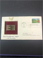 Rural Eledification Admin. 22k gold stamp pic