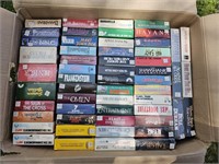 Big box full of VHS Tapes some new. B3N-HUR, THE