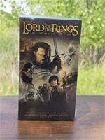 VHS TAPES THE LORD OF THE RINGS RETURN OF THE