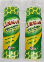 Libman Nitty Gritty Roller Mop Refills 2-PK
