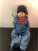 Doll Indian baby weighted doll