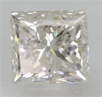 Certified 1.50 Ct Princess Cut Loose Diamond