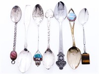 Lot 6 Collector Spoons