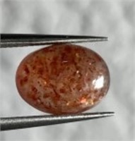 4.05 Cts Oval Cut Sunstone Better