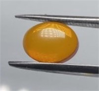 0.80 Cts Oval Cut Amber