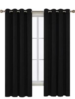 New Black Blackout Bedroom Curtain Thermal