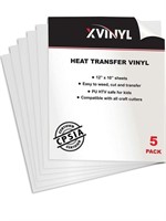 New XVinyl Heat Transfer Vinyl Iron On HTV