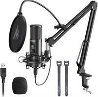 New USB Microphone with One-Touch Mute and Gain