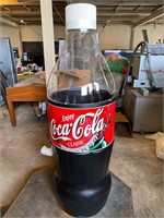 New! Large Ice Down Coke Bottle Display