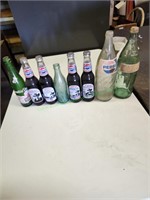 Assorted Vintage Soda Bottles