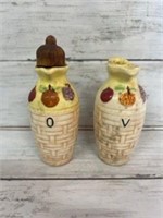Oil and vinegar ceramic holders