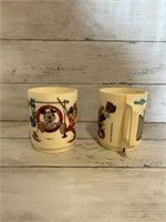 Vintage disney cups
