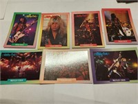 1991 Rock Band Cards Motley Crue lot