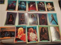 Rock cards lot 1991