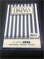 Crochet EDGINGS Clark's ONT 653