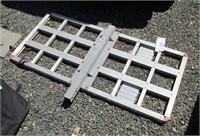 Aluminum Receiver Hitch Platform Rack
