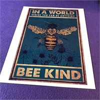 In A World Bee Kind see photo 8.5x11