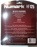 Numark HF 125 Headset for Dj And Home Audio - Adju