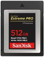 SanDisk Extreme Pro Cfexpress Type B Card, 1700MB/