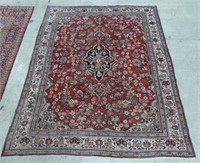 MAHAL HAND KNOTTED WOOL RUG, 12'9" X 10'3"