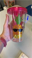 Pineapple cup 20 oz new