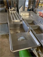 Stainless Steel Work Table w/ Sink