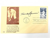 Babe Ruth FDC signed by Hank Bauer