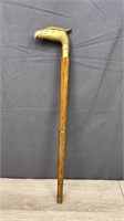 Kid’s Wooden Cane. Metal Eagle Head Handle