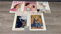 5 Issues 1950’s Ladies Home Journal