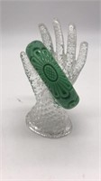 Bangle Bracelet - Plastic Jade-like