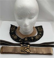 Vintage Beaded Collars & Belts