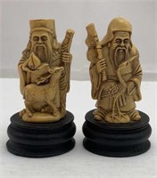 2 Buddha Figures