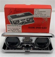Vintage Folding Opera Glasses 2.5x25mm