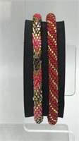 2 New Sashka Bracelets Handmade In Nepal