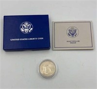Us Liberty Half Dollar Proof Coin1986