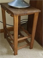 Small Wine Rack Table