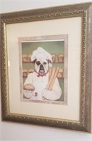 Framed Bulldog Baker
