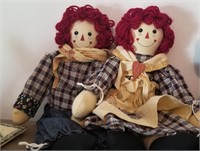 Raggedy Ann & Andy Dolls