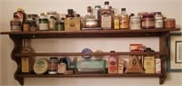 Bathroom Shelf With Contents