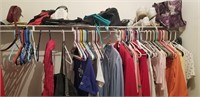 Shoes, Clothes, Bags, Right side of Closet