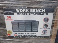 UNUSED Steelman 7 Ft Garage Cabinet Workbench
