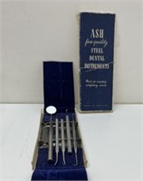 5 VTG Ash Steel Dental Instruments England